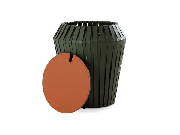 Столик журнальный Ding зеленый, терракотовый — изображение 2