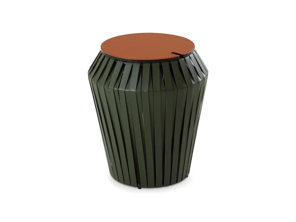 Столик журнальный Ding зеленый, терракотовый — изображение 3