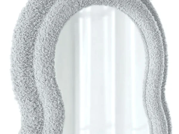 Зеркало большое Fluffy светло-серый — изображение 3