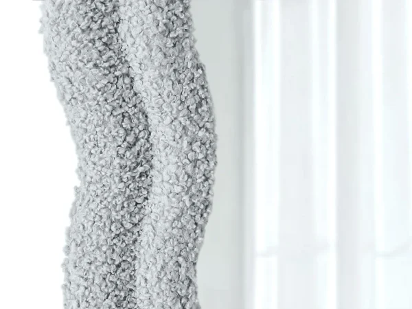 Зеркало большое Fluffy светло-серый — изображение 4