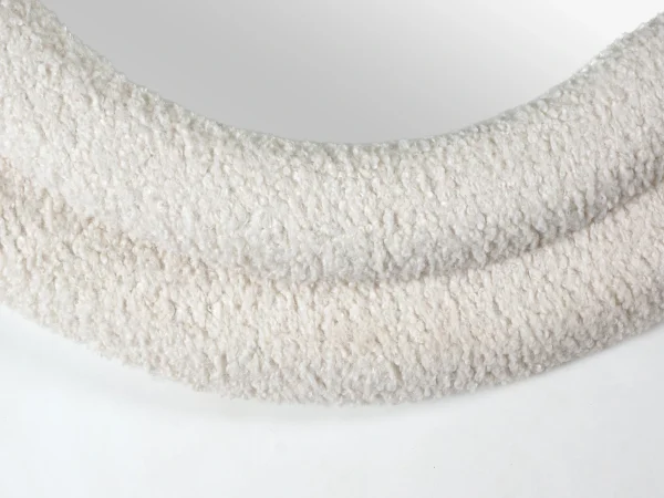 Зеркало большое Fluffy бежевый — изображение 5