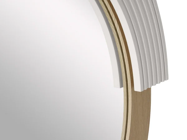 Зеркало Merch бежевый, белый — изображение 3