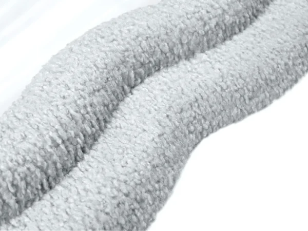 Зеркало подвесное Fluffy светло-серый — изображение 4