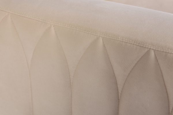 102AN-20491 Кресло Lucerne велюр бежевое 110*86*75см — изображение 5