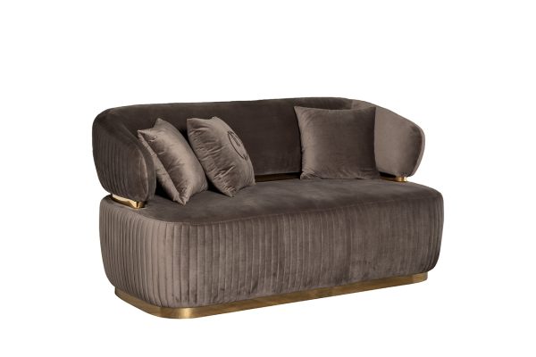 велюр коричневый 170*88*86см