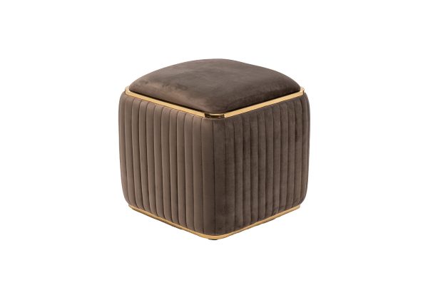 велюр коричневый 45*45*45 см