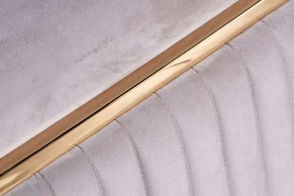 102AN-PUF-1300-SER Пуф Glarus, велюр серый 45*45*45 см — изображение 3