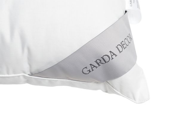 104BP-00157 Подушка Лино 50*68 термополотно Лен/лебяжий пух — изображение 3