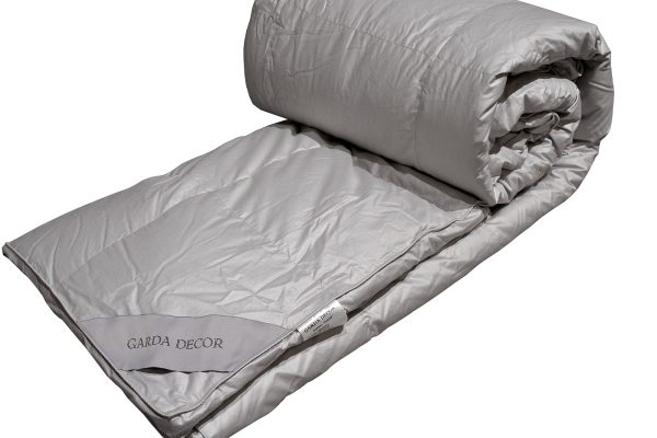 104BP-02142 Одеяло Прима 140*205 экстра, 100% пух гусиный серый — изображение 3