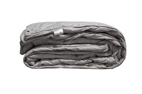 100% пух гусиный серый