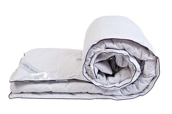 104BP-OETD20- BEL Одеяло Омега 200*220 100% серый гусиный пух — изображение 4