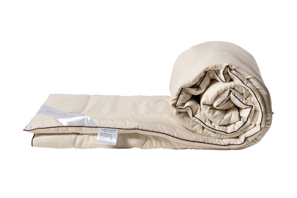 104BP-OSHP15- BEG Одеяло Персей 140*205 верблюжья шерсть — изображение 3