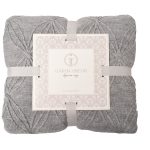 104BP-PVAIT1420-SER Плед Аура серый 140*200