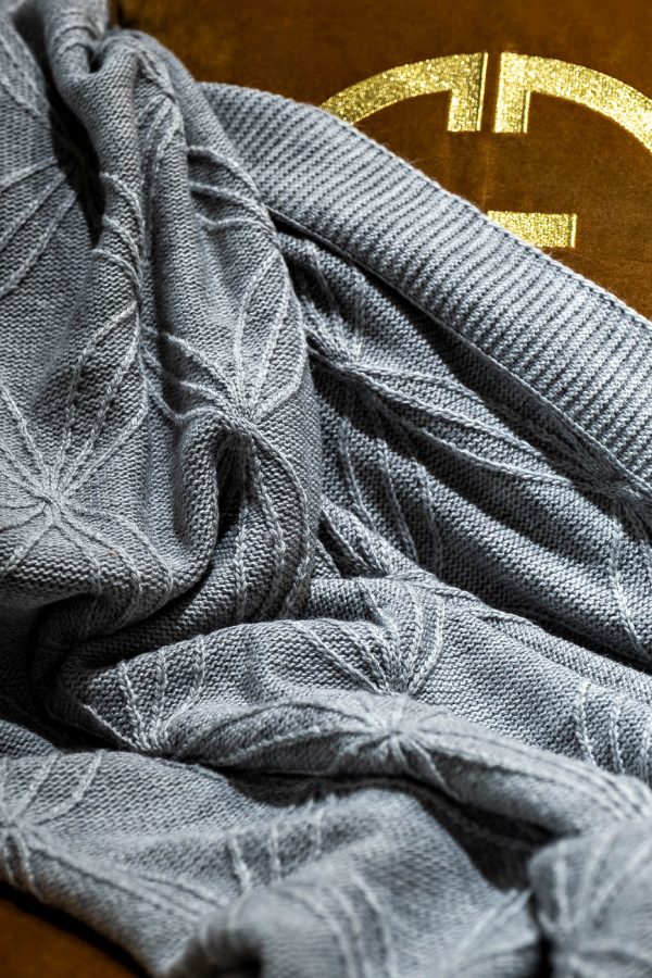 104BP-PVAIT1420-SER Плед Аура серый 140*200 — изображение 4