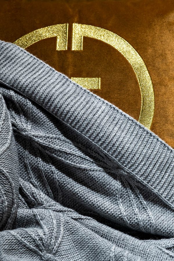 104BP-PVAIT1420-SER Плед Аура серый 140*200 — изображение 5