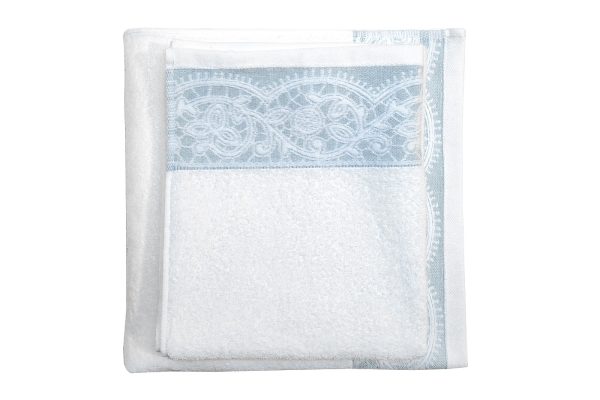 105TD-AZH5090550-POL KREM Полотенце Муза крем 50*90 — изображение 4