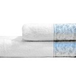 105TD-AZH7014055-POL KREM Полотенце Муза крем 70*140