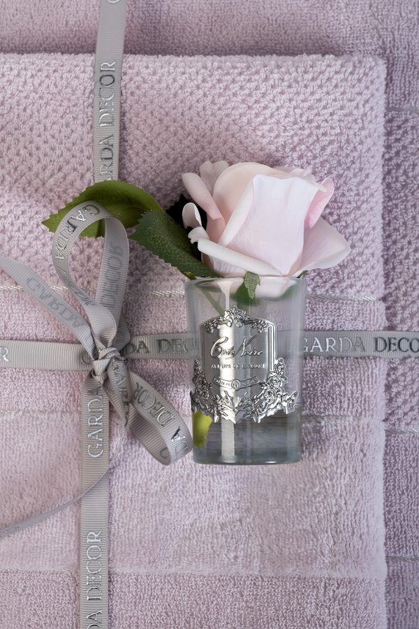 106DMT-651-4110-POL ROS Полотенце Юнона розовое, 50*100 — изображение 5