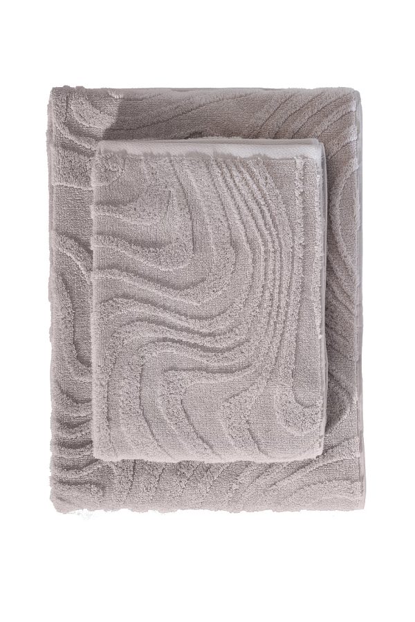 106DMT- 661-4113 -POL BEG Полотенце Диана бежевое, 50*100 — изображение 5