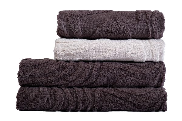 106DMT- 661-4113 -POL COR Полотенце Диана коричневое 50*100 — изображение 4