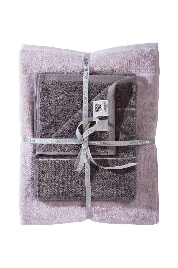 106DMT-751-4110-POL ROS Полотенце Юнона розовое, 70*140 — изображение 5