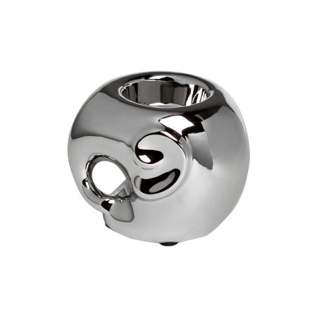 10K9482C Подсвечник "Слоник" серебряный 11х10х8