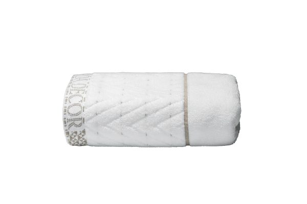 119VAL-00101 Полотенце Орсетто белое 30*50 — изображение 2