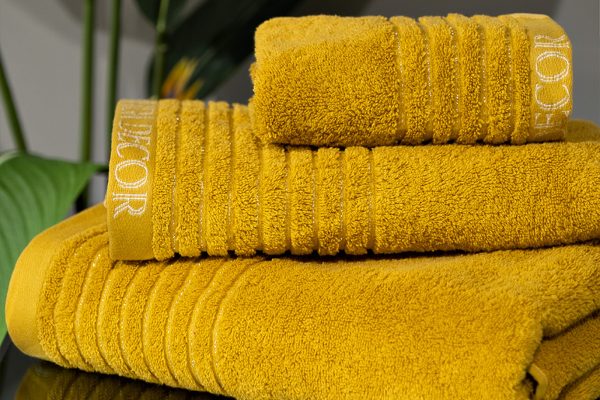 119VAL-01144 Полотенце Стелла горчичное 30*50 — изображение 5