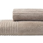 119VAL-01227 Полотенце Стелла коричневое 50*90