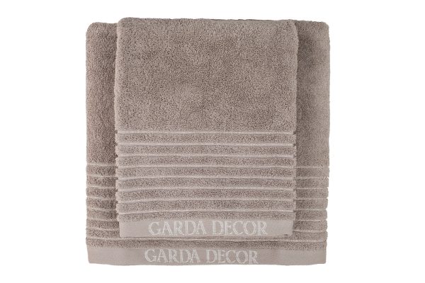 119VAL-01227 Полотенце Стелла коричневое 50*90 — изображение 3