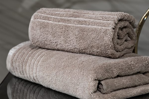 119VAL-11227 Полотенце Стелла коричневое 70*140 — изображение 5