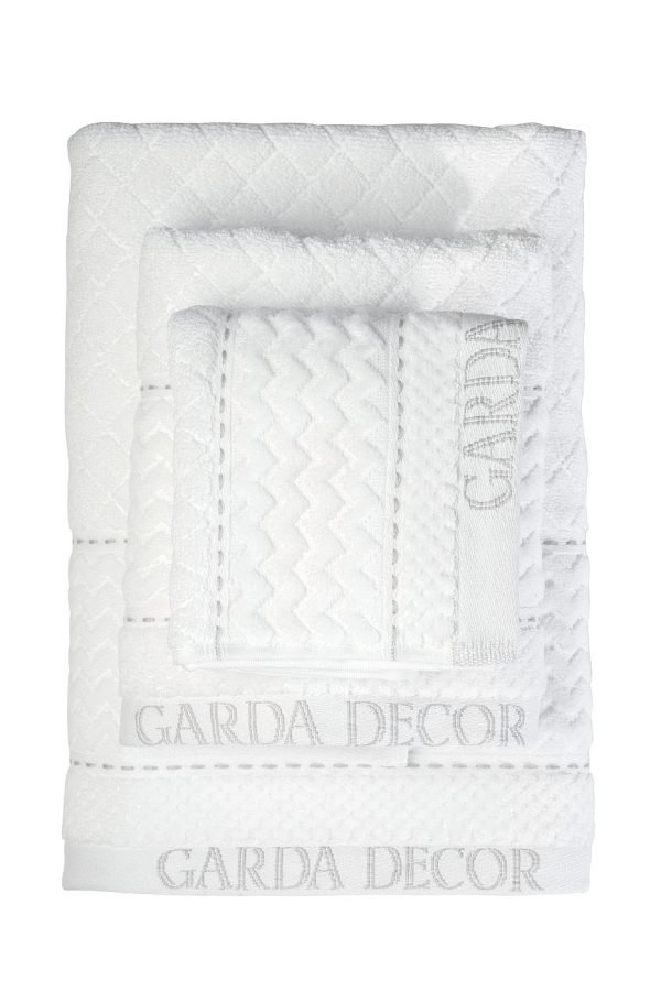 119VAL-ARG5090-POL BEL Полотенце Наполи белое 50*90 — изображение 3