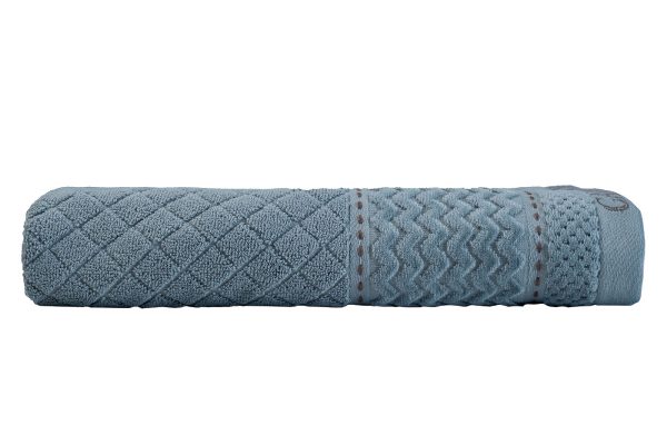 119VAL-ARG70140-POL GOL Полотенце Наполи голубое 70*140 — изображение 2