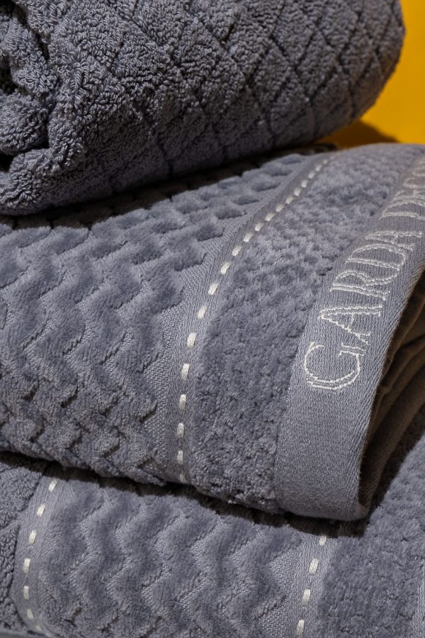 119VAL-ARG70140-POL SER Полотенце Наполи серое 70*140 — изображение 4