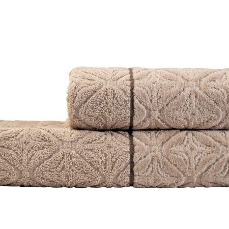 119VAL-ATL70140-POL ZHE Полотенце Ариане жемчужное 70*140