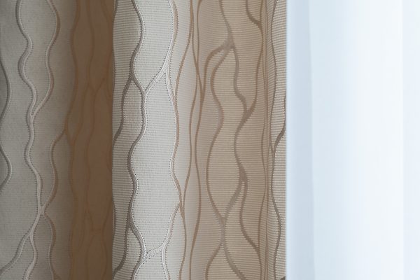 121GD-00004  Портьера Mesh бежевый 275*260 — изображение 3