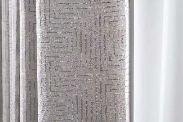 121GD-00005 Портьера Gloss сер 275*260 — изображение 4