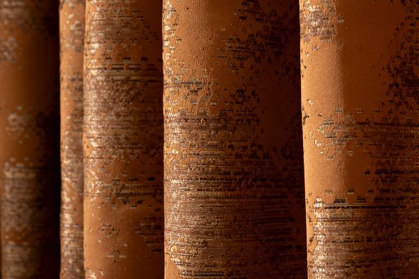 121GD-00006/1 Портьера Bromley оранжевый 275*260 — изображение 3