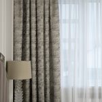 121GD-00008 Портьера Mirage бронза 275*260