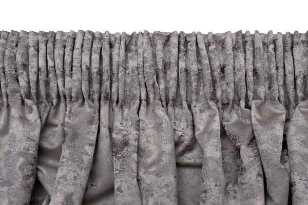 121GD-00008 Портьера Mirage бронза 275*260 — изображение 4