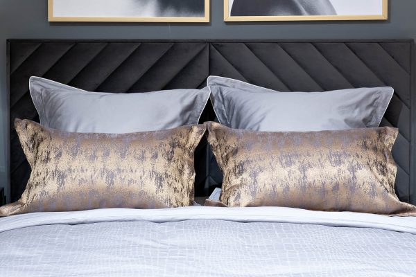 121GD-10001 Комплект наволочек Houston золотой 50*70 (2шт) — изображение 3