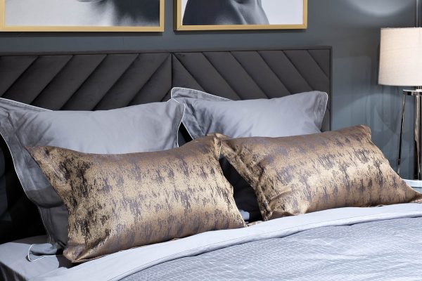 121GD-10001 Комплект наволочек Houston золотой 50*70 (2шт) — изображение 4