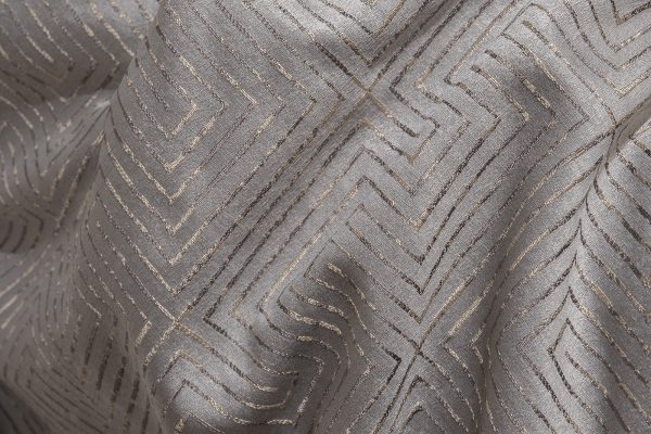 121GD-12112 Покрывало Gloss серое 260*260 — изображение 3