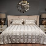 121GD-12126 Комплект Artdeco серый( покрывало 260*260 и 2 наволочки 50*70)