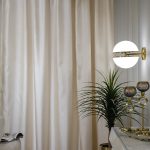 121GD-BEL01-PORT BEG Портьера BELLINI бежевая 275*260см