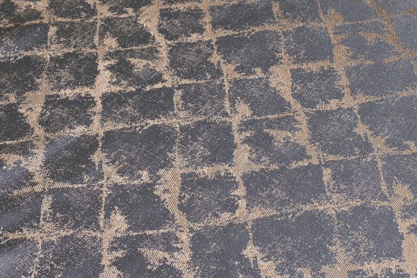 121GD-GAB1306-PORT SER Портьера TRENTO серая  275*260см — изображение 4