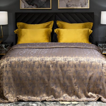 121GD-HOUST100-POKR ZOLSER-Покрывало HOUSTON золотое 260*260