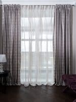 121GD-SERTUL-ED Тюль SERIK бежевый 280*270см — изображение 3