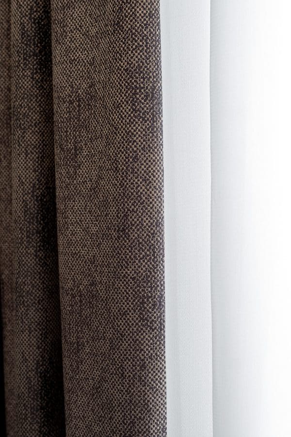 121GD-SHTUL-ED Тюль SASHA кремовый  280*270см — изображение 2