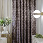 121GD-TON04-PORT BRONZ Портьера MODENA бронзовая  275*260см